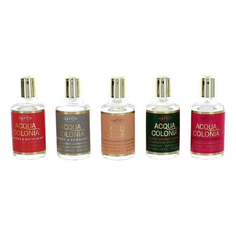 4711 Acqua Colonia Eau De Cologne Miniature Set Myrrh & Kumquat Pink