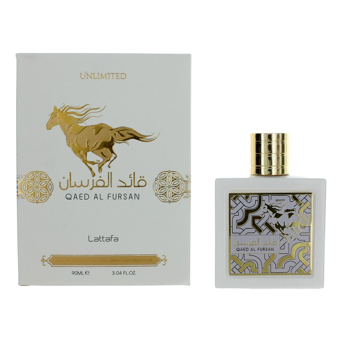 Lattafa Qaed Al Fursan Unlimited Eau De Parfum Spray 90ml