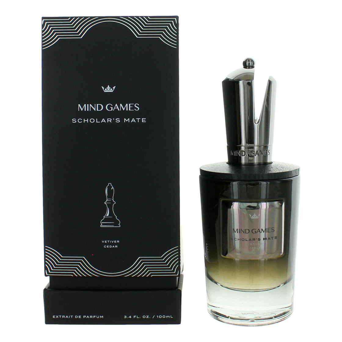 Mind Games Scholar's Mate Luxury Perfume with Notes of Cardamom and Bergamot Parfum (Parfum) Mixte