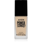 Avon Power Stay 24h Foundation - 125 G Warm Ivory, 30 ml, Matte Finish - Maison des fragrances
