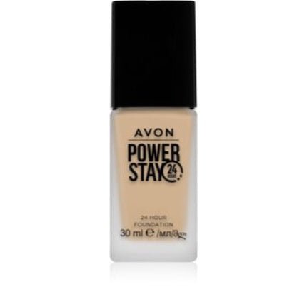 Avon Power Stay 24h Foundation - Long - Lasting Matte Finish, 30 Ml - Maison des fragrances