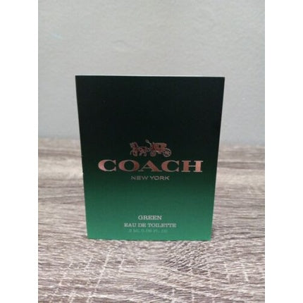 Coach Men Green Eau de Toilette Sample Spray 2ml 0.06 fl oz Coach