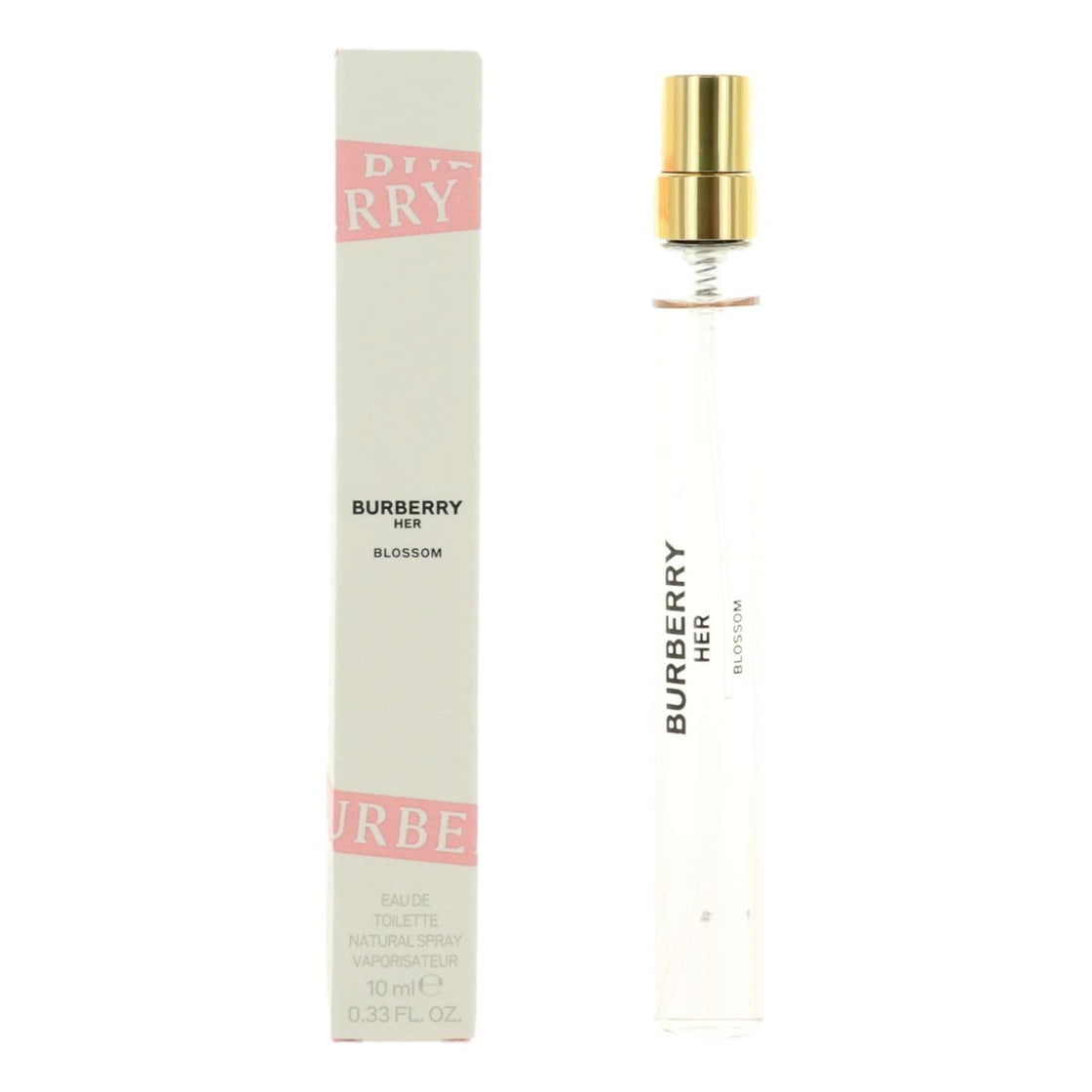BURBERRY Her Blossom - Eau De Toilette Pocket Spray 0.33oz 10ml Travel Size
