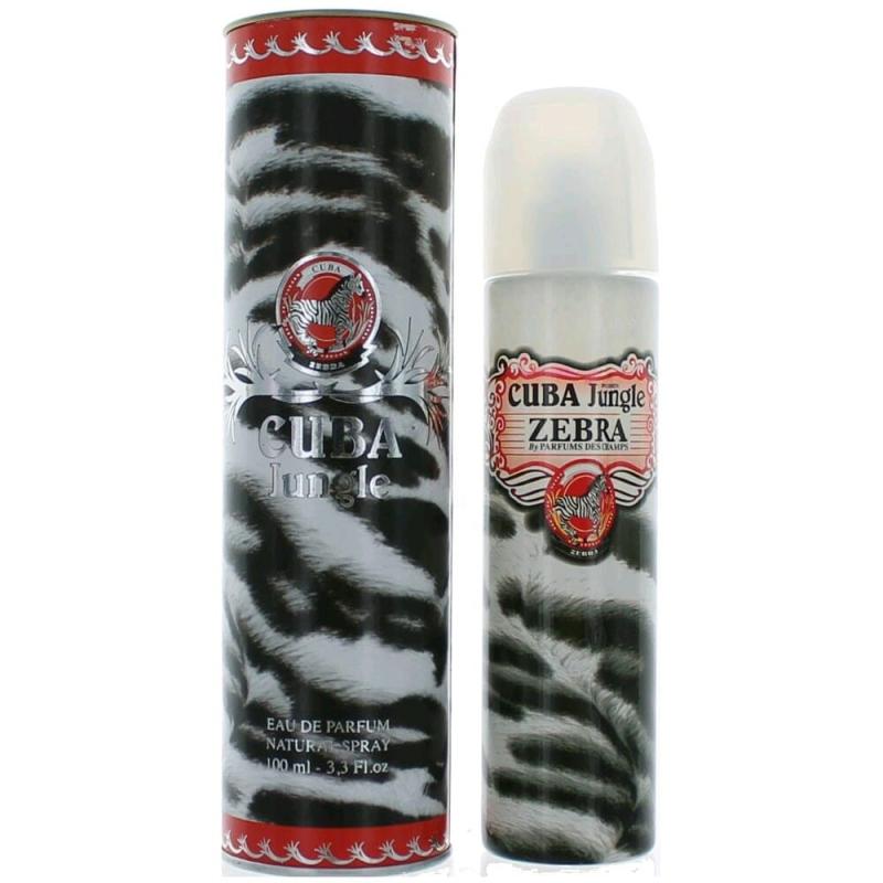 Cuba Jungle Zebra Perfumed Water par Cuba Eau de Toilette (EDT) Mixte 100ml