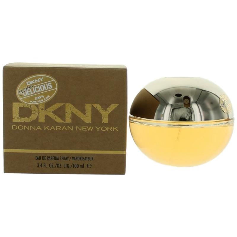 DKNY Golden Delicious Eau De Parfum Spray Perfume Fragrance for Her 100ml/3.4oz