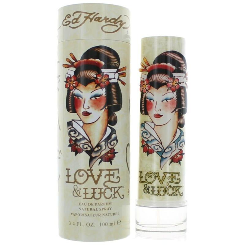 Christian Audigier Ed Hardy Love & Luck Eau de Parfum Spray for Women 3.4 oz