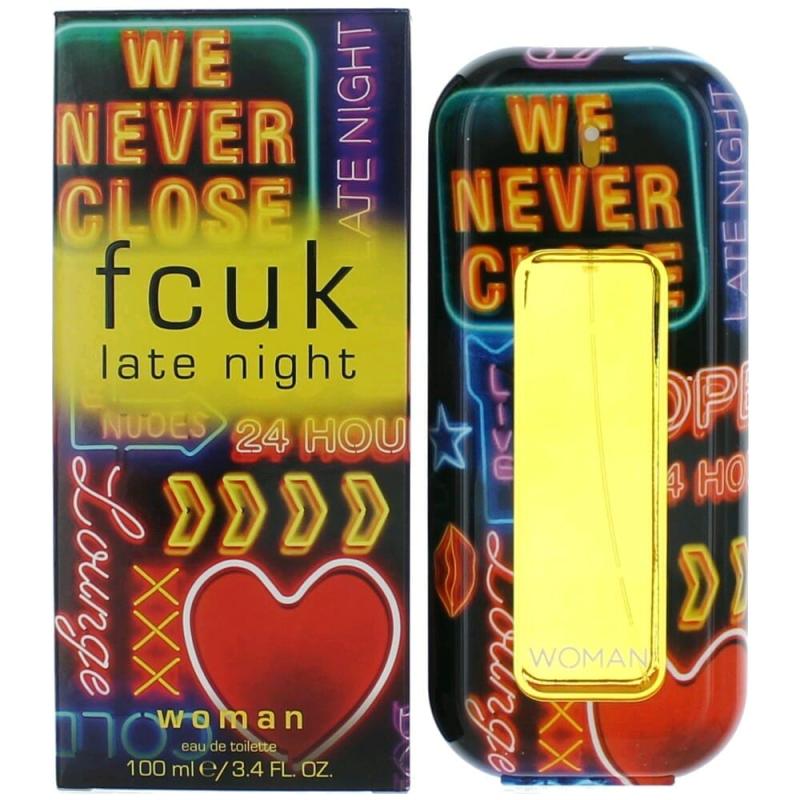 Fcuk French Connection UK Late Night Ladies Eau de Toilette (EDT) Mixte 100ml