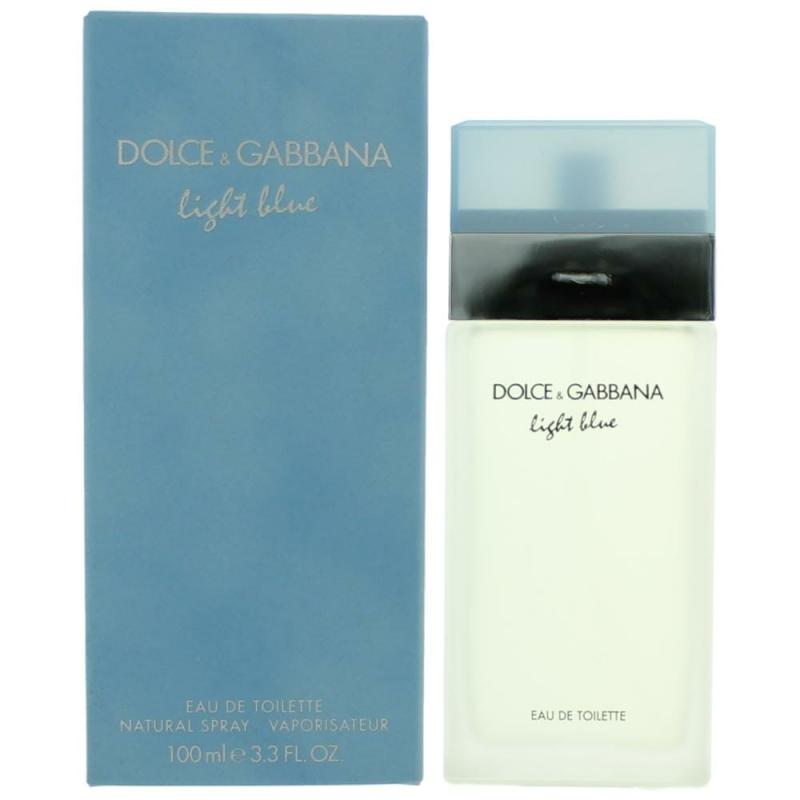 Dolce & Gabbana Light Blue Eau De Toilette Spray 100 Ml For Women