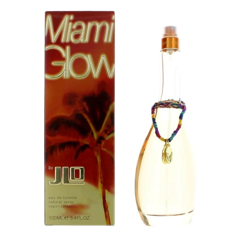 Jennifer Lopez Miami Glow Eau De Toilette 100ml Women Spray