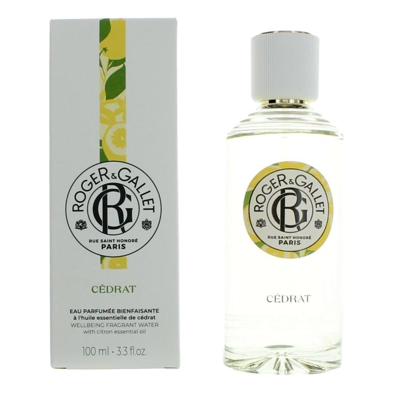 Roger & Gallet Cedrat Fragrant Wellbeing Water For Unisex Eau de Toilette (EDT) Mixte 100ml