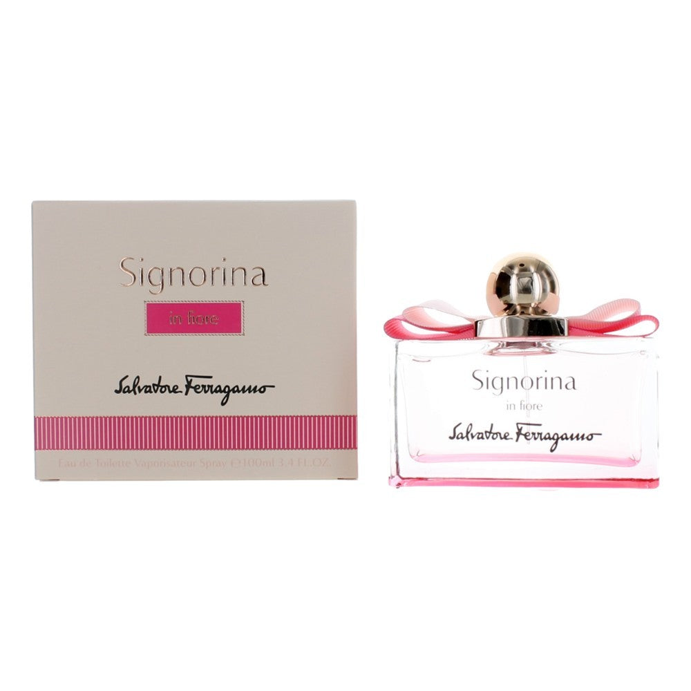 Salvatore Ferragamo Signorina In Fiore Eau De Toilette Spray 100ml