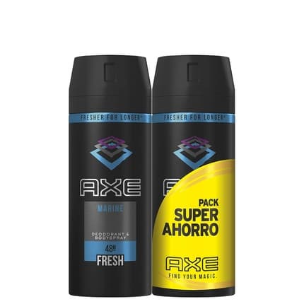 Axe Marine Deodorant 150ml - Pack of 2 - Maison des fragrances