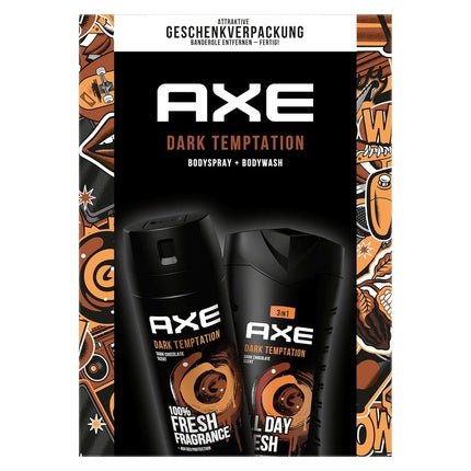 Axee Gift Set Dark Temptation Care Set with Deodorant and Shower Gel 150ml - Maison des fragrances