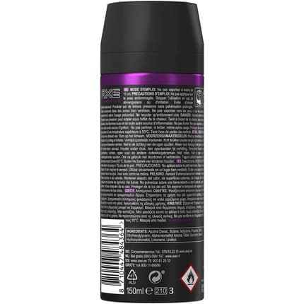 Axe/Lynx Axe Excite Deodorant 150ml Unisexe - Maison des fragrances