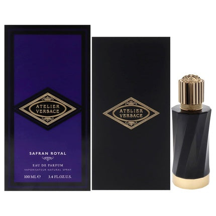 Versace Atelier Safran Royal For Men 3.4 Oz EDP Spray Versace