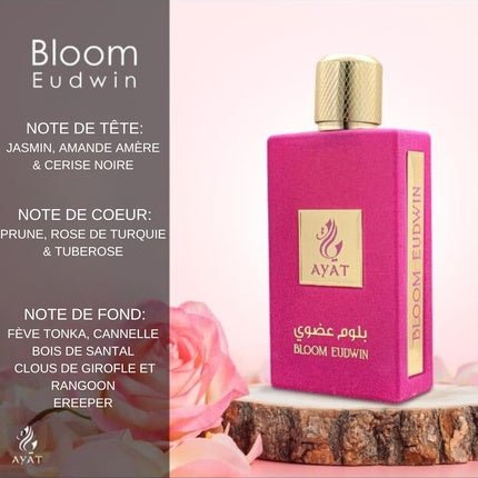 Ayat Perfumes Bloom Eudwin - Arabian Oriental Fragrance Eau de Parfum (EDP) Femme 100ml - Maison des fragrances