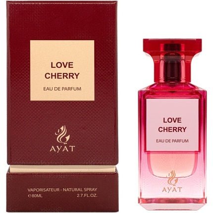 AYAT Perfumes Eau De Parfum Fancy Series 80ml from Dubai - Oriental & Fruity Scent - Unisex Fragrance (Love Cherry) - Maison des fragrances