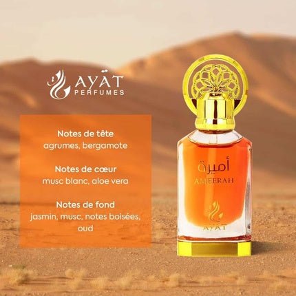 Ayat Perfumes Parfum Oil Alcohol-Free Musk Unisex Oriental Arabic Oud Natural Amber Eau de Parfum (EDP) Mixte 12ml - Maison des fragrances