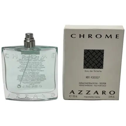 Azzaro CHROME - Eau De Toilette Spray Homme 100ml 3.4oz - Maison des fragrances