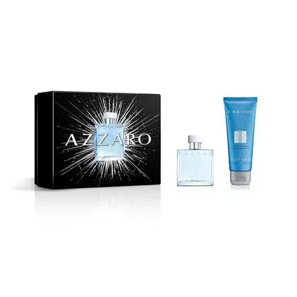 Azzaro Chrome Fresh Aquatic Men's Cologne - Citrus Woody Eau de Toilette Homme - Boisé - Maison des fragrances