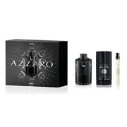 Azzaro The Most Wanted - Eau de Parfum Intense Seductive Mens Cologne Gift Set 3-Piece Set - Maison des fragrances