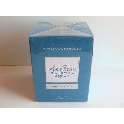 Adolfo Dominguez Agua Fresca Bergamota Ambar Eau de toilette  Spray 120ml 4.0 oz, 1oz équivaut à 30ml BNIB Sealed Adolfo Dominguez