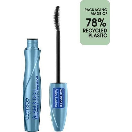 Catrice Glam & Doll Waterproof Volume Mascara Black DEFINITION LONG Lasting MATTE Waterproof No Perfume Alcohol 10ml