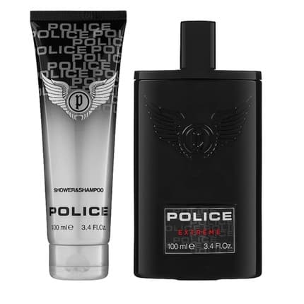 Police Gift Set + Shower Shampoo Coffret (Coffret) Homme 100ml