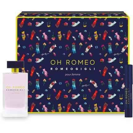 Diamond Romeo Gigli Women's Gift Set Eau De Parfum Spray 75ml + Pen