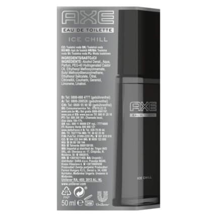 Axe Ice Chill with Fresh Mint and Citrus Scent Eau de Toilette (EDT) Homme 50ml