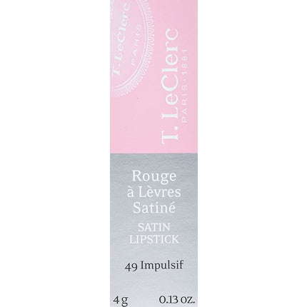 T.LeClerc Satin Lipstick 49 Impulsive 3.5g