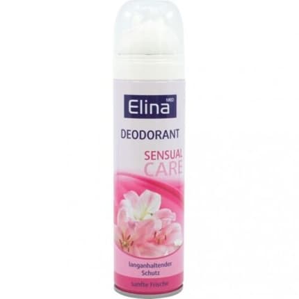 Elina Med Deodorant Sensual Care Gentle Fresh Long-lasting Scent 150ml Unisexe