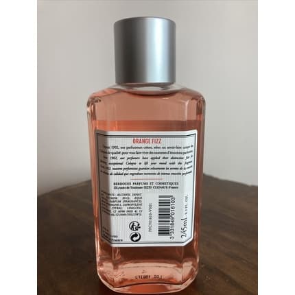 Berdoues 1902 Orange Fizz Splash Eau de Cologne 245oz Unisexe