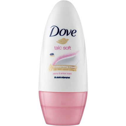 Deodorant Talc Soft Roll-On 50ml Dove