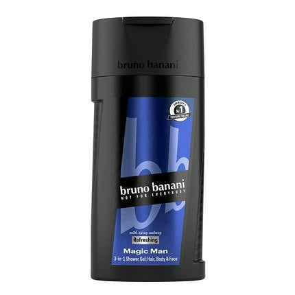 Bruno Banani Fragrance Magic Man 3-in-1 Shower Gel for Body, Hair and Face 250ml Bruno Banani