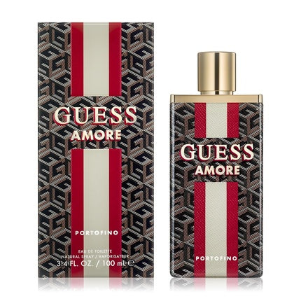 GUESS Amore Portofino Eau de Toilette for Women and Men Genderless Unisex Perfume Spray 3.4 Fl. Oz. Guessゲス