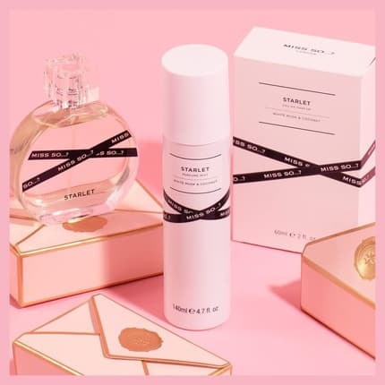 So… Miss So...? Starlet White Musk and Coconut Perfume Mist Eau de Toilette (EDT) Mixte 140ml