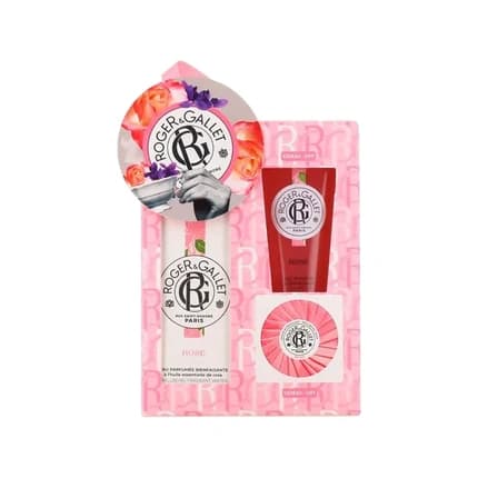 Roger Gallet Roger & Gallet Rose Gift Set - Fragrant Water 100 Milliliters, Soap r, Shower Gel 50 Milliliters Coffret (Coffret) Mixte 50g