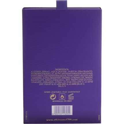 Atkinsons The Nuptial Bouquet Eau de Toilette (EDT) Femme 100ml