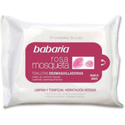Babaria Rosa Mosqueta Makeup Remover Wipes - Maison des fragrances