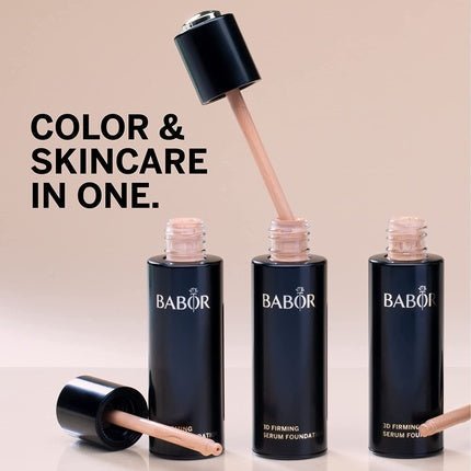 BABOR MAKE UP 3D Firming Serum Foundation Anti - Aging Liquid Makeup 30ml 01 Porcelain - Maison des fragrances