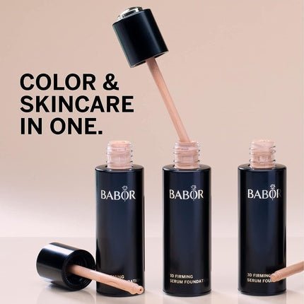 BABOR MAKE UP 3D Firming Serum Foundation Liquid Lightweight Foundation with Serum Anti - Aging 30ml 05 Sunny - Maison des fragrances