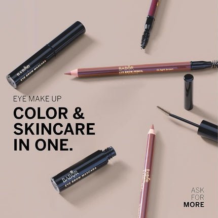 BABOR MAKE UP Eye Brow Pencil with Extra Brush 1g 02 Ash - Maison des fragrances