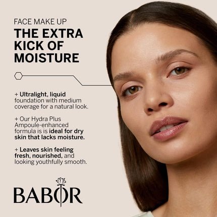 BABOR MAKE UP Hydra Liquid Foundation with Moisturizing Serum 30ml 07 Almond - Maison des fragrances