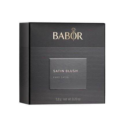 BABOR MAKE UP Satin Blush Compact Powder with Satin Shimmer 5.8g 02 Rose - Maison des fragrances