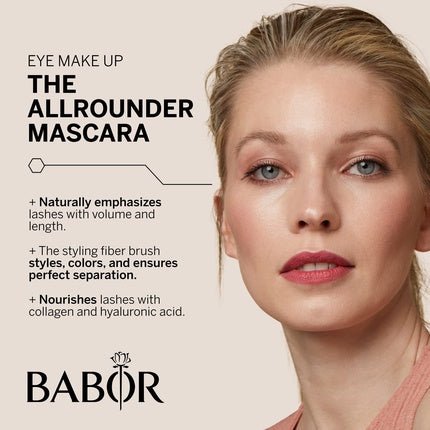 BABOR MAKE UP Ultimate Style & Volume Mascara Black with Collagen and Hyaluronic Acid 8ml - Maison des fragrances