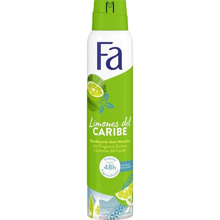 FA Deodorant Spray 200ml Caribbean Lemons FA