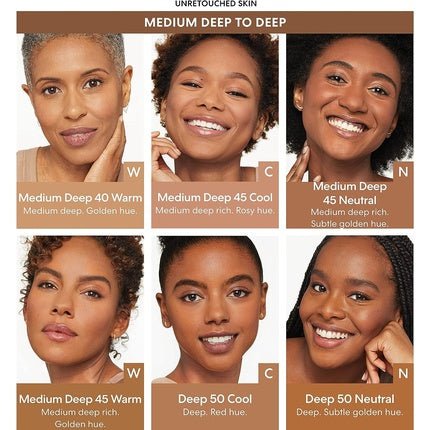 bareMinerals BAREPRO 16Hr Skin - Perfecting Powder Foundation 8g Deep 50 Neutral - Maison des fragrances