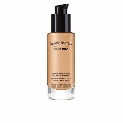 bareMinerals BAREPRO Performance Wear Liquid SPF 20 Foundation Butterscotch 15.5 30ml - Maison des fragrances