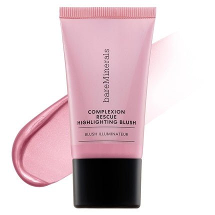 bareMinerals Complexion Rescue Highlighting Liquid Blush Vegan Mauve Glow 0.5 Ounce - Maison des fragrances